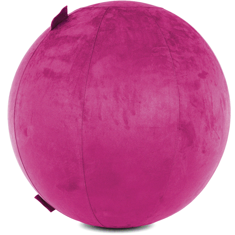 360 - YOGA-75-COWBALL-SRaspberry-Elect - Husband Pillow