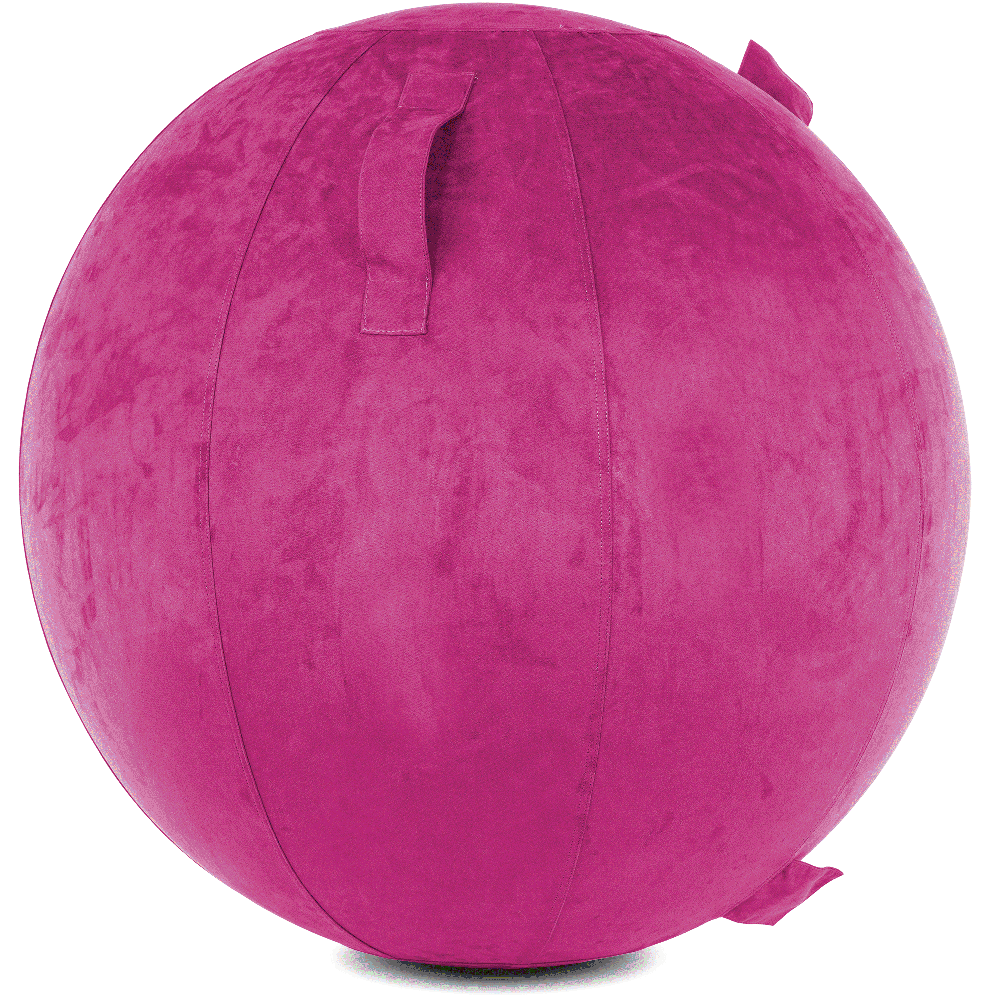 360 - YOGA-75-COWBALL-SRaspberry-Elect - Husband Pillow