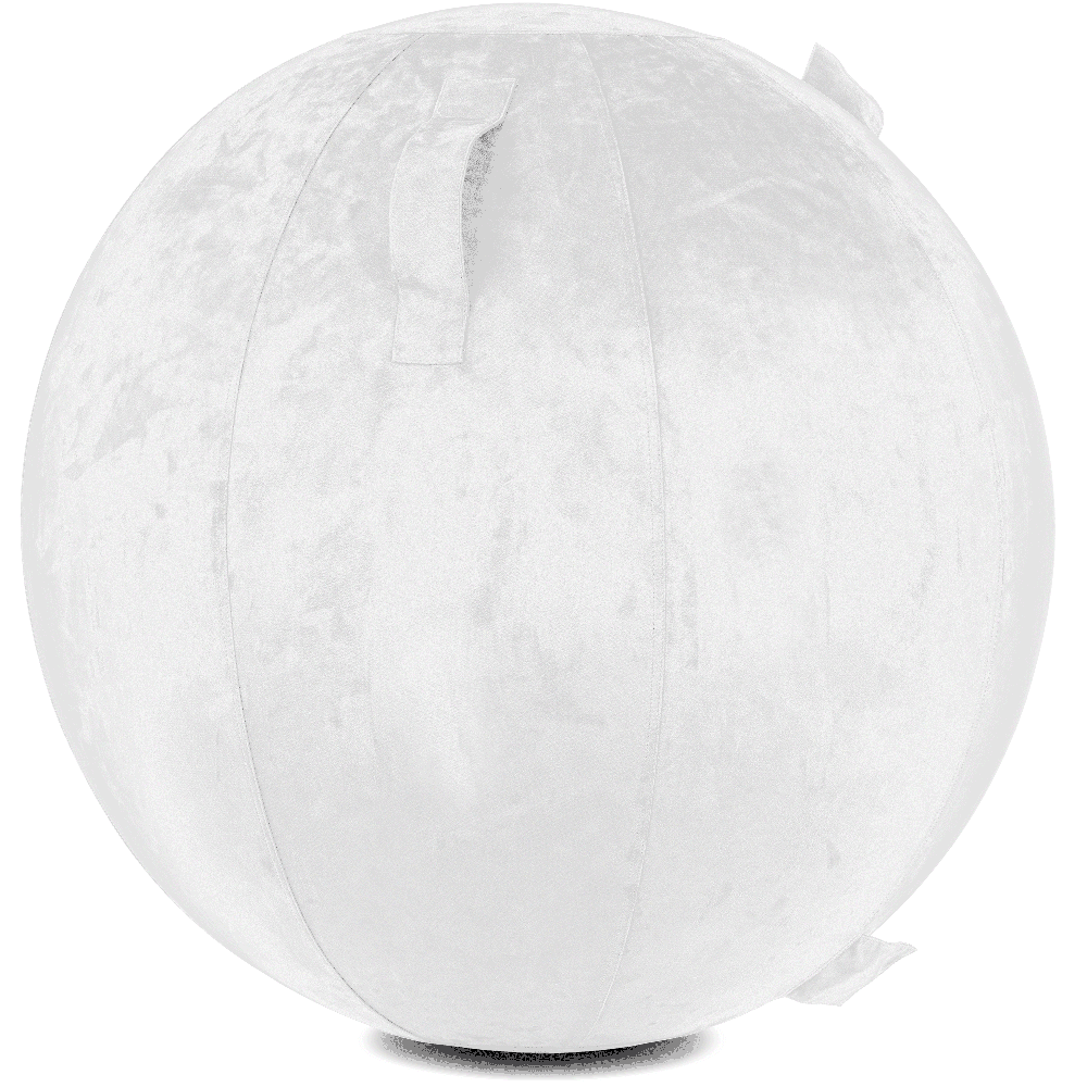 360 - YOGA-75-COWBALL-White-Elect - Husband Pillow