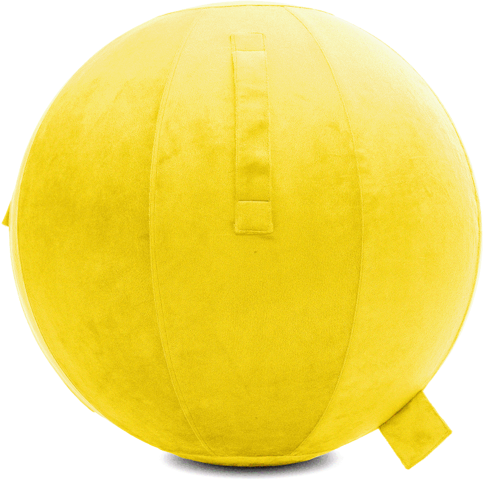 360 - YOGA-75-PBALL-BYellow-Manual - Husband Pillow