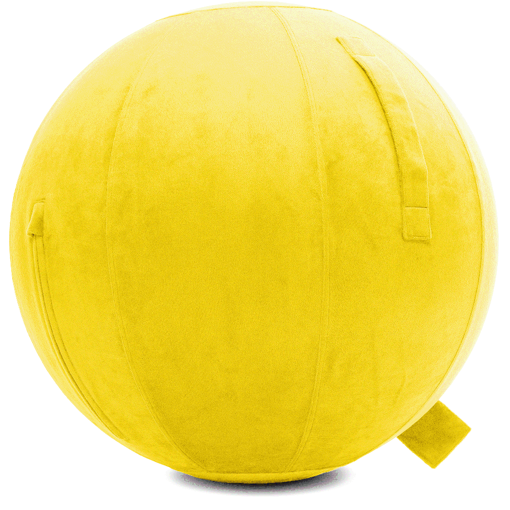 360 - YOGA-75-PBALL-BYellow-Manual - Husband Pillow