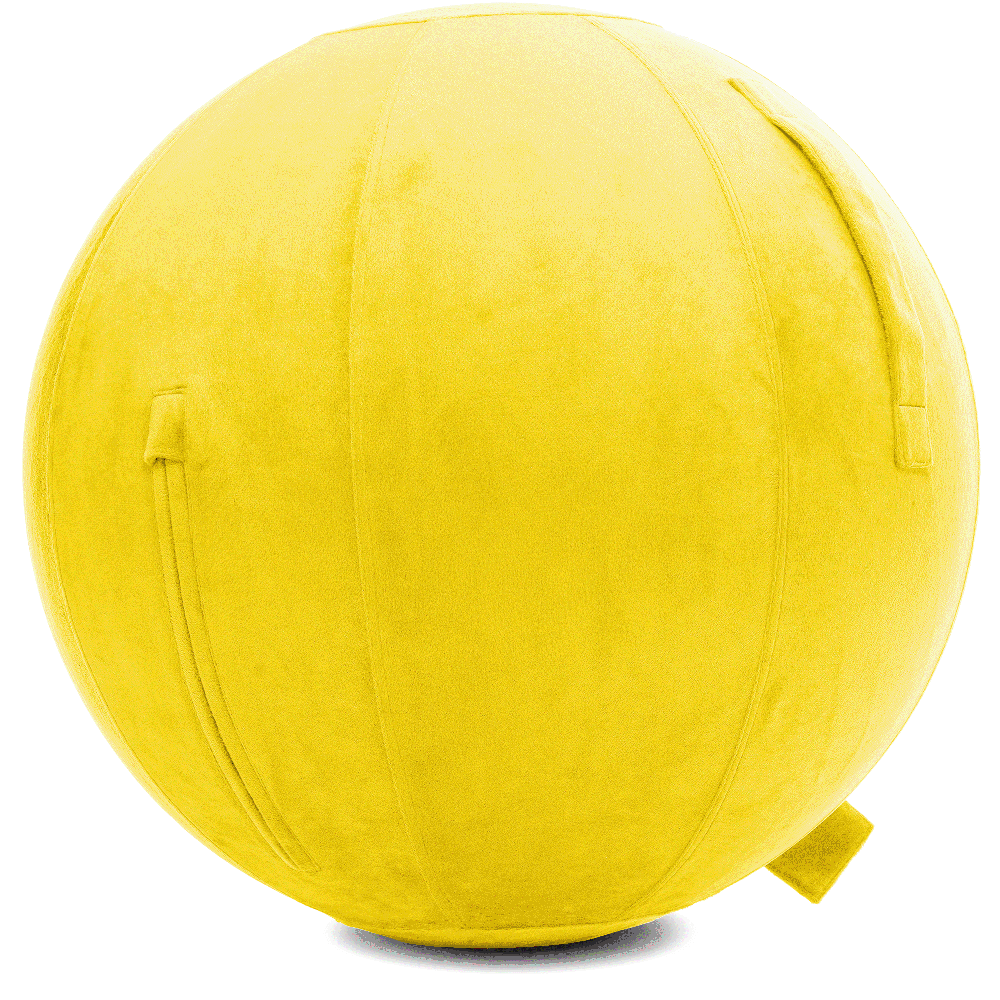 360 - YOGA-75-PBALL-BYellow-Manual - Husband Pillow