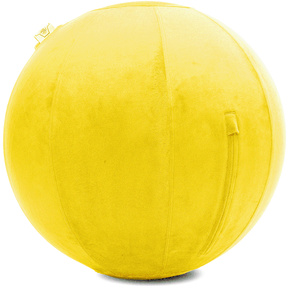 360 - YOGA-75-PBALL-BYellow-Manual - Husband Pillow