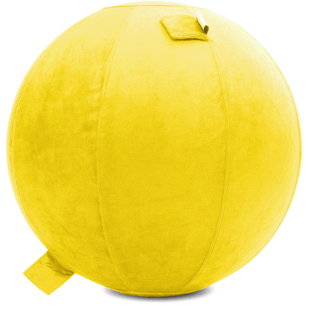 360 - YOGA-75-PBALL-BYellow-Manual - Husband Pillow