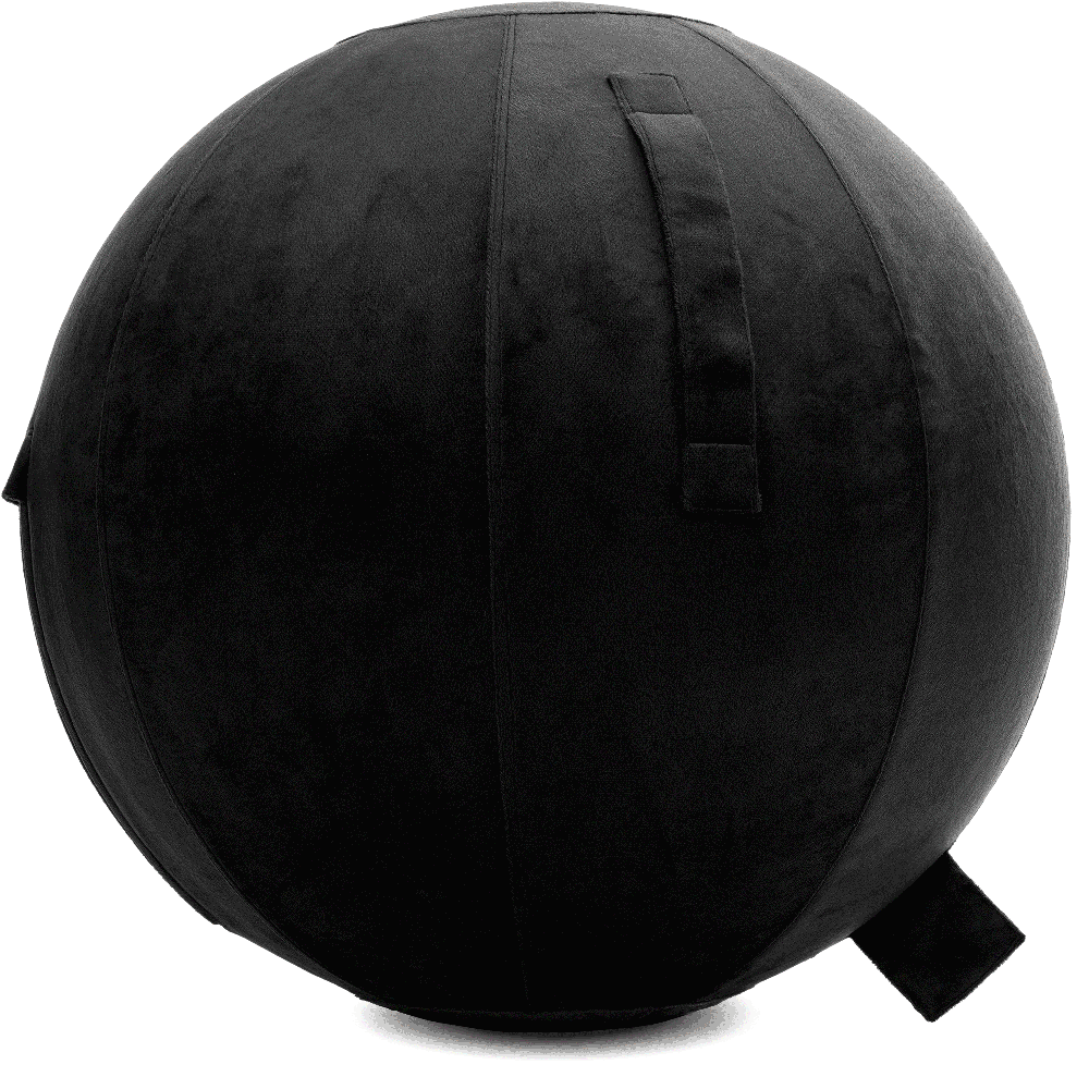 360 - YOGA-75-PBALL-Black-Elect - Husband Pillow