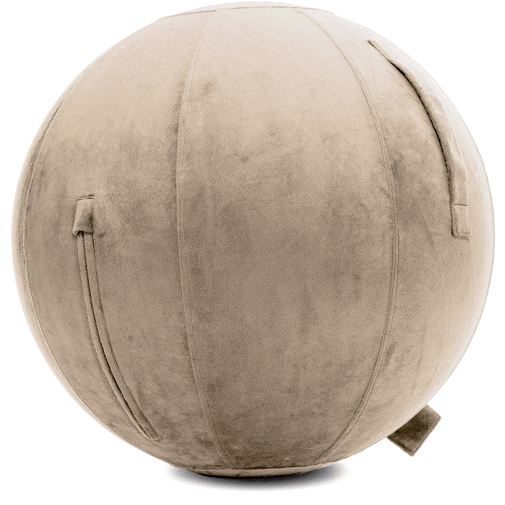 360 - YOGA-75-PBALL-CTaupe-Manual - Husband Pillow