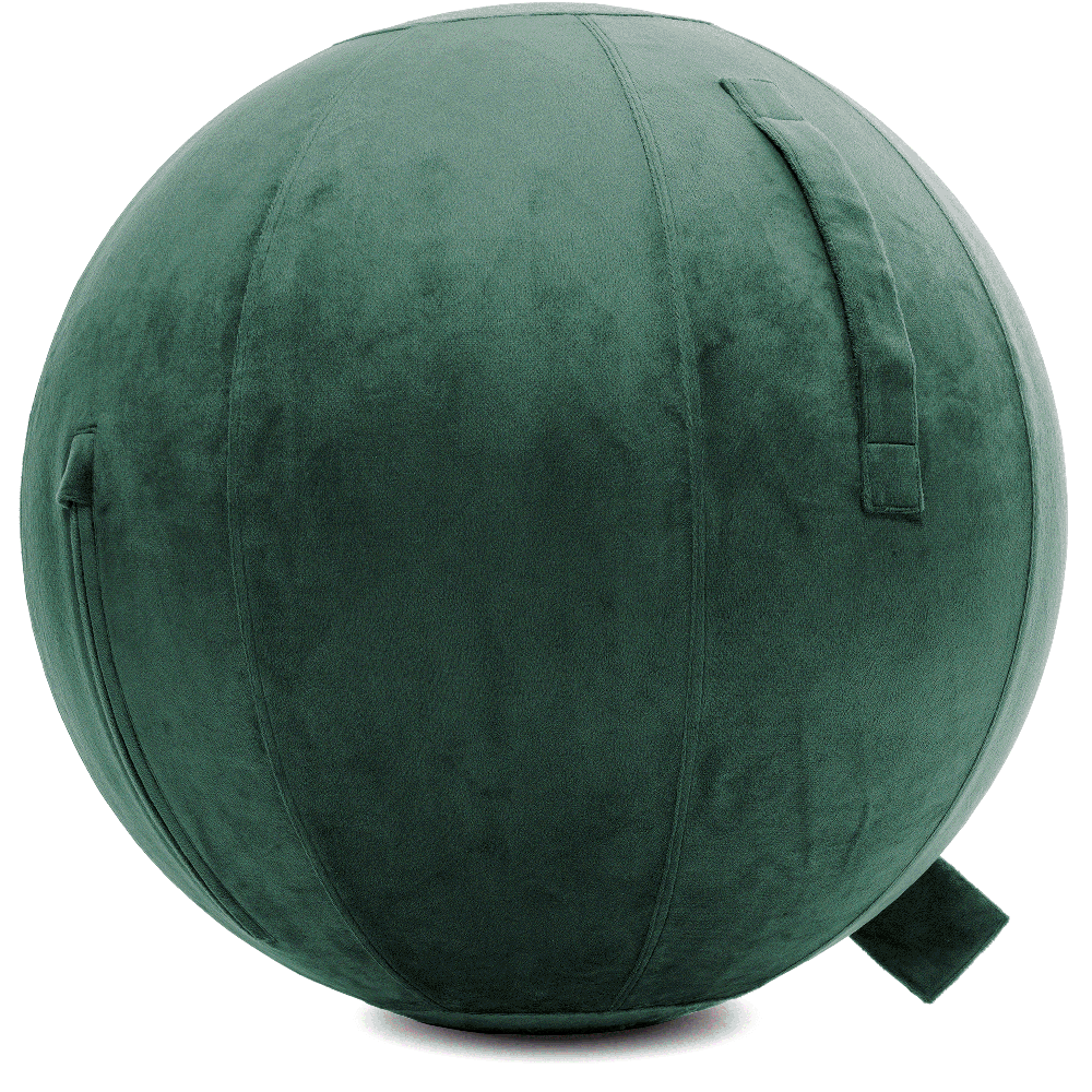 360 - YOGA-75-PBALL-DarkGreen-Manual - Husband Pillow