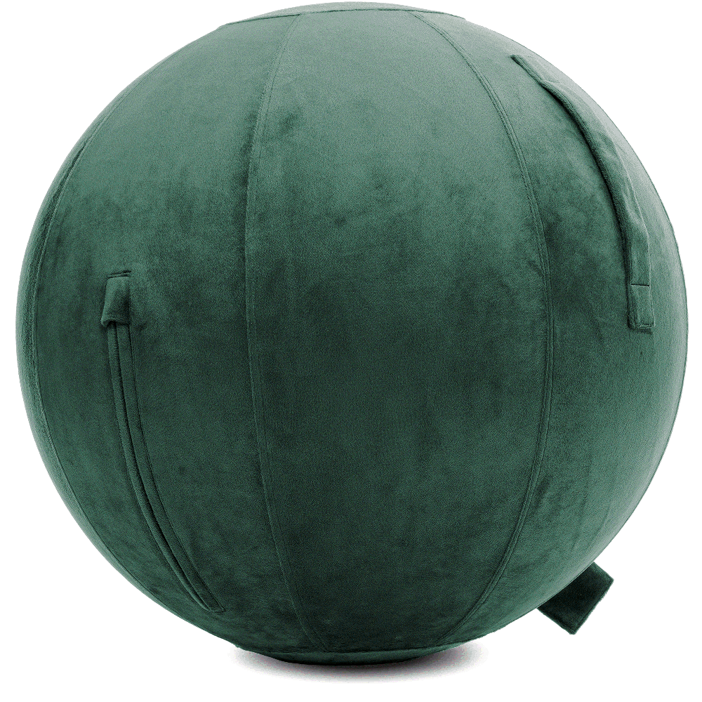 360 - YOGA-75-PBALL-DarkGreen-Manual - Husband Pillow