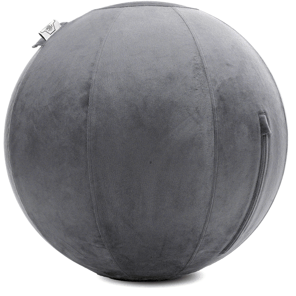 360 - YOGA-75-PBALL-Dgrey-Elect - Husband Pillow