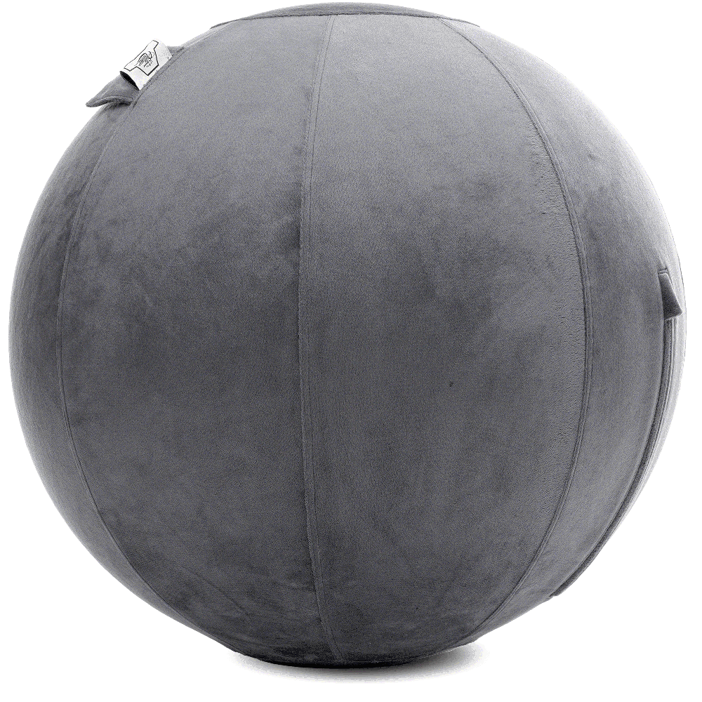 360 - YOGA-75-PBALL-Dgrey-Elect - Husband Pillow