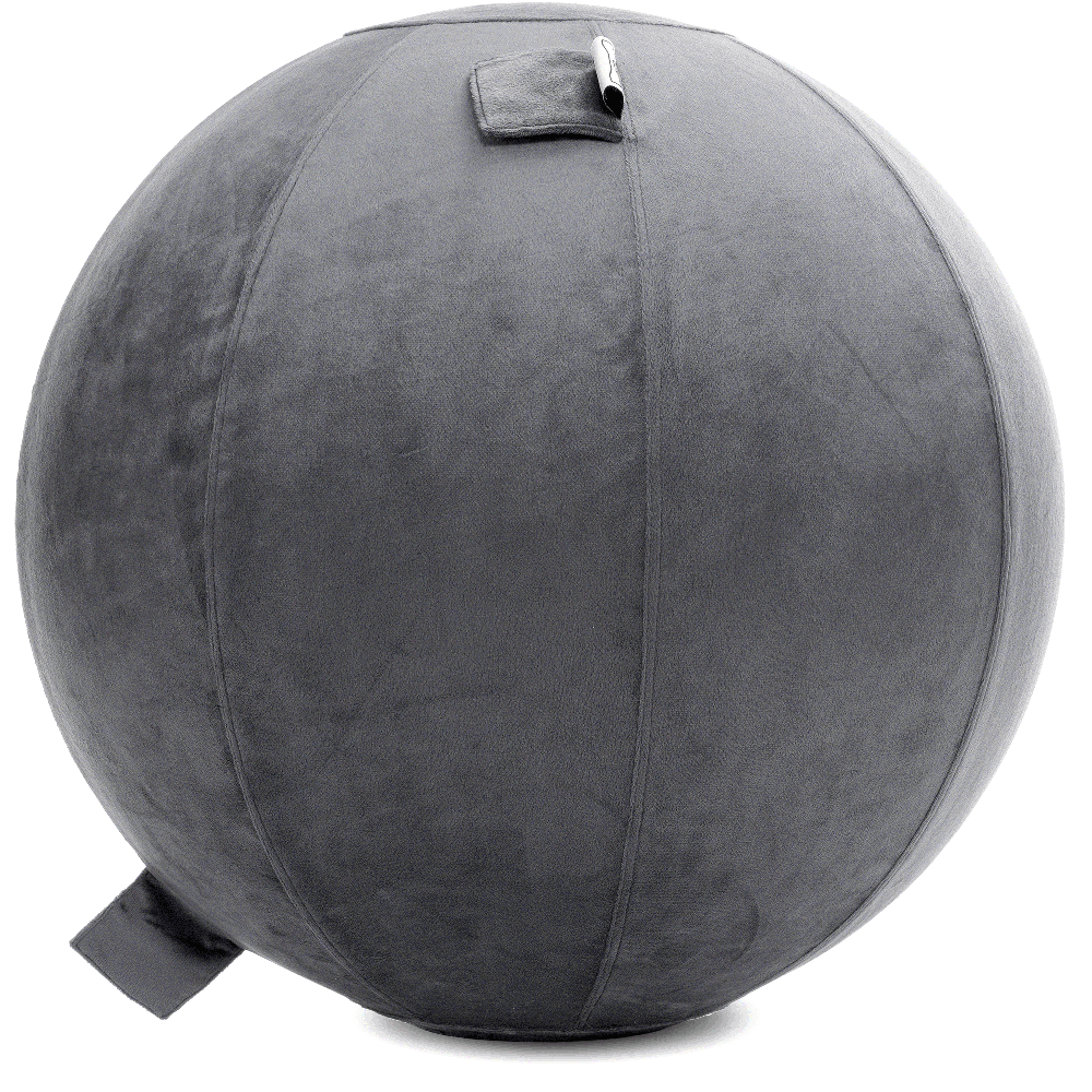 360 - YOGA-75-PBALL-Dgrey-Elect - Husband Pillow