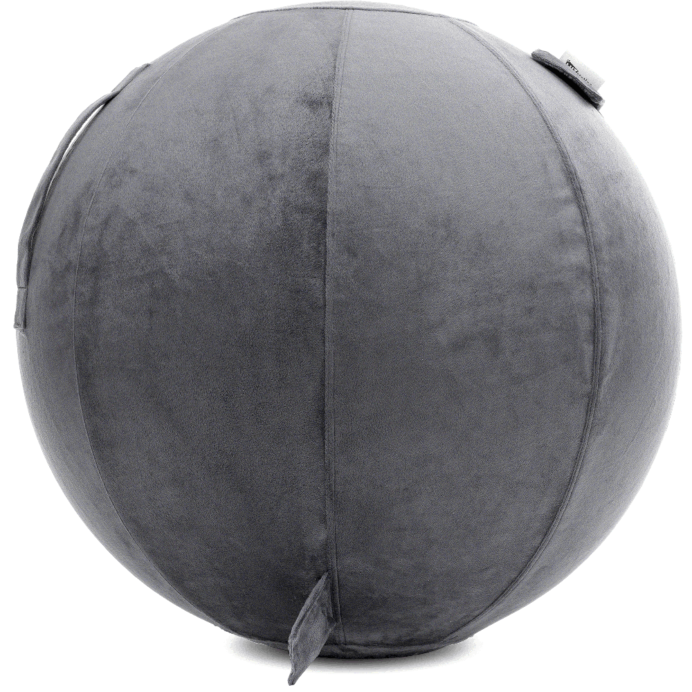 360 - YOGA-75-PBALL-Dgrey-Elect - Husband Pillow