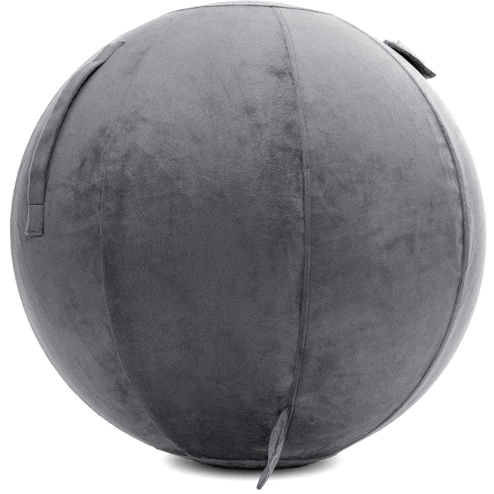 360 - YOGA-75-PBALL-Dgrey-Elect - Husband Pillow