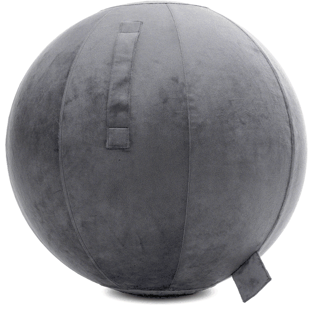 360 - YOGA-75-PBALL-Dgrey-Elect - Husband Pillow