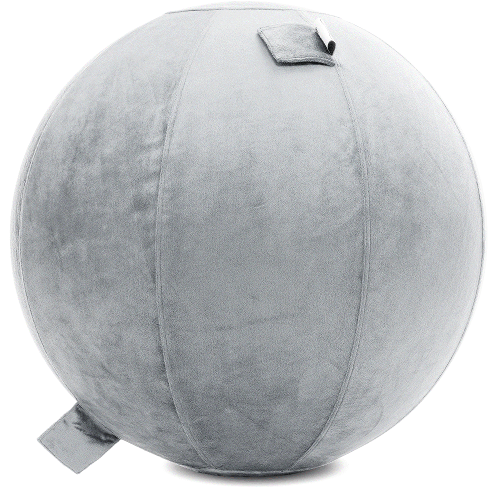 360 - YOGA-75-PBALL-LightGrey-Elect - Husband Pillow