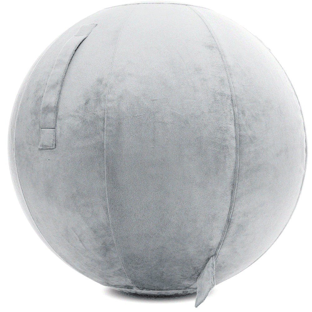 360 - YOGA-75-PBALL-LightGrey-Elect - Husband Pillow