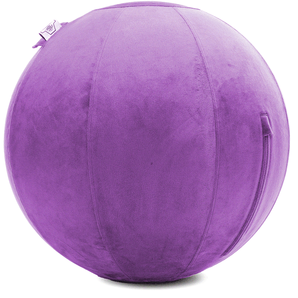 360 - YOGA-75-PBALL-Lt-Purple-Elect - Husband Pillow