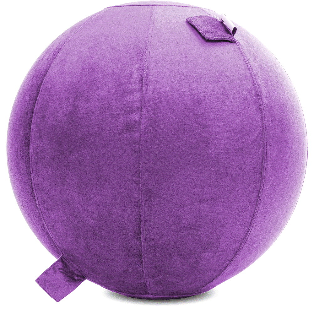 360 - YOGA-75-PBALL-Lt-Purple-Elect - Husband Pillow