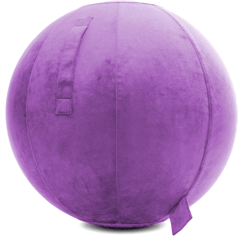 360 - YOGA-75-PBALL-Lt-Purple-Elect - Husband Pillow