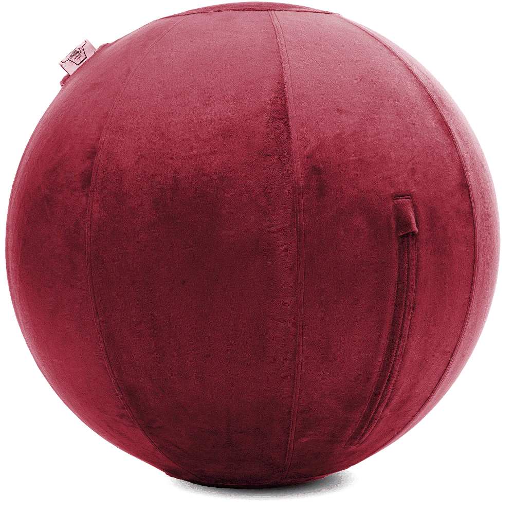 360 - YOGA-75-PBALL-Maroon-Elect - Husband Pillow