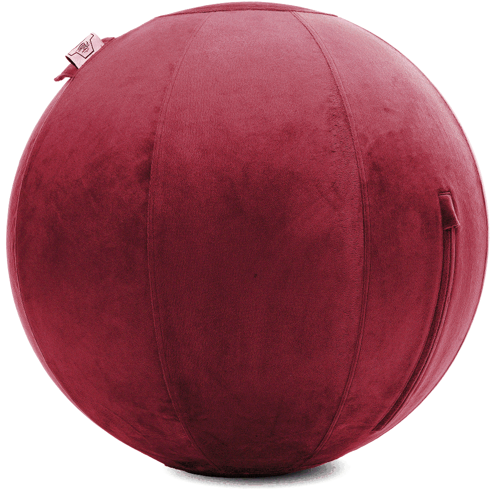 360 - YOGA-75-PBALL-Maroon-Elect - Husband Pillow