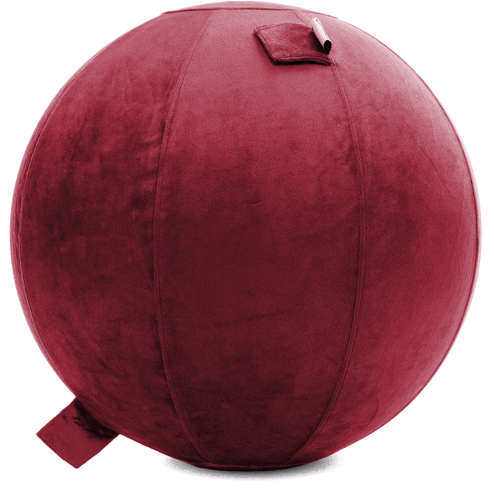 360 - YOGA-75-PBALL-Maroon-Elect - Husband Pillow