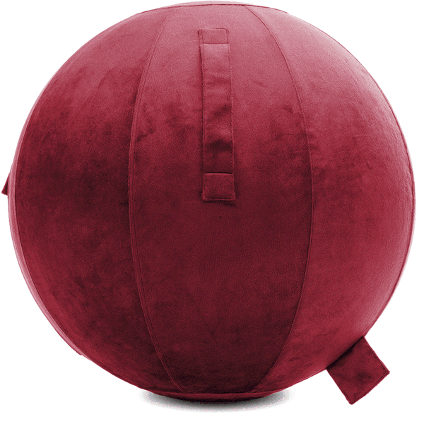 360 - YOGA-75-PBALL-Maroon-Manual - Husband Pillow