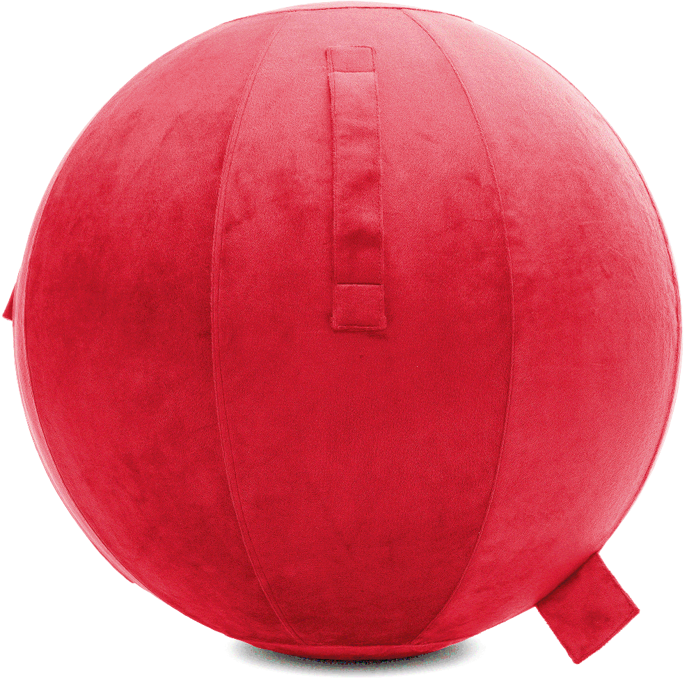 360 - YOGA-75-PBALL-Red-Elect - Husband Pillow