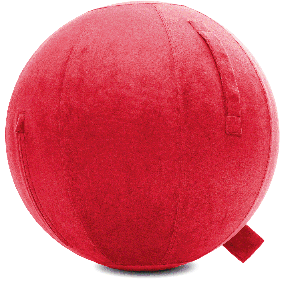 360 - YOGA-75-PBALL-Red-Elect - Husband Pillow