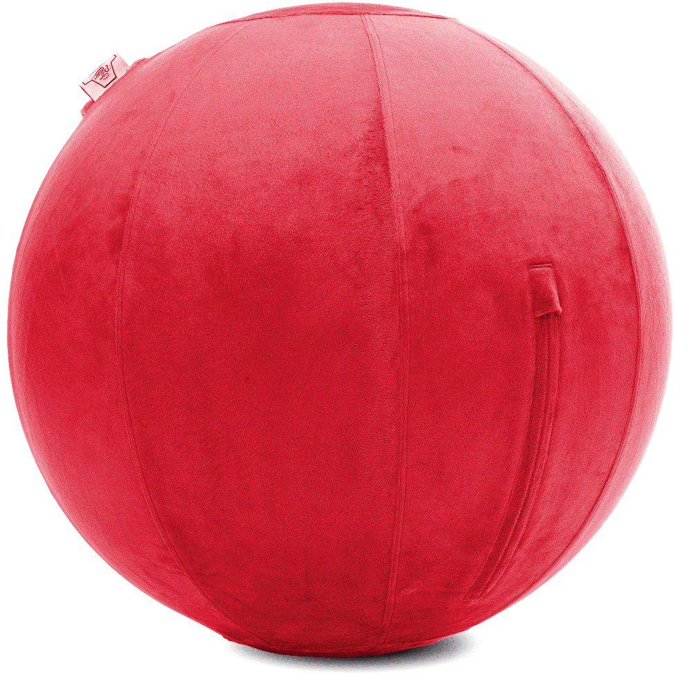 360 - YOGA-75-PBALL-Red-Elect - Husband Pillow