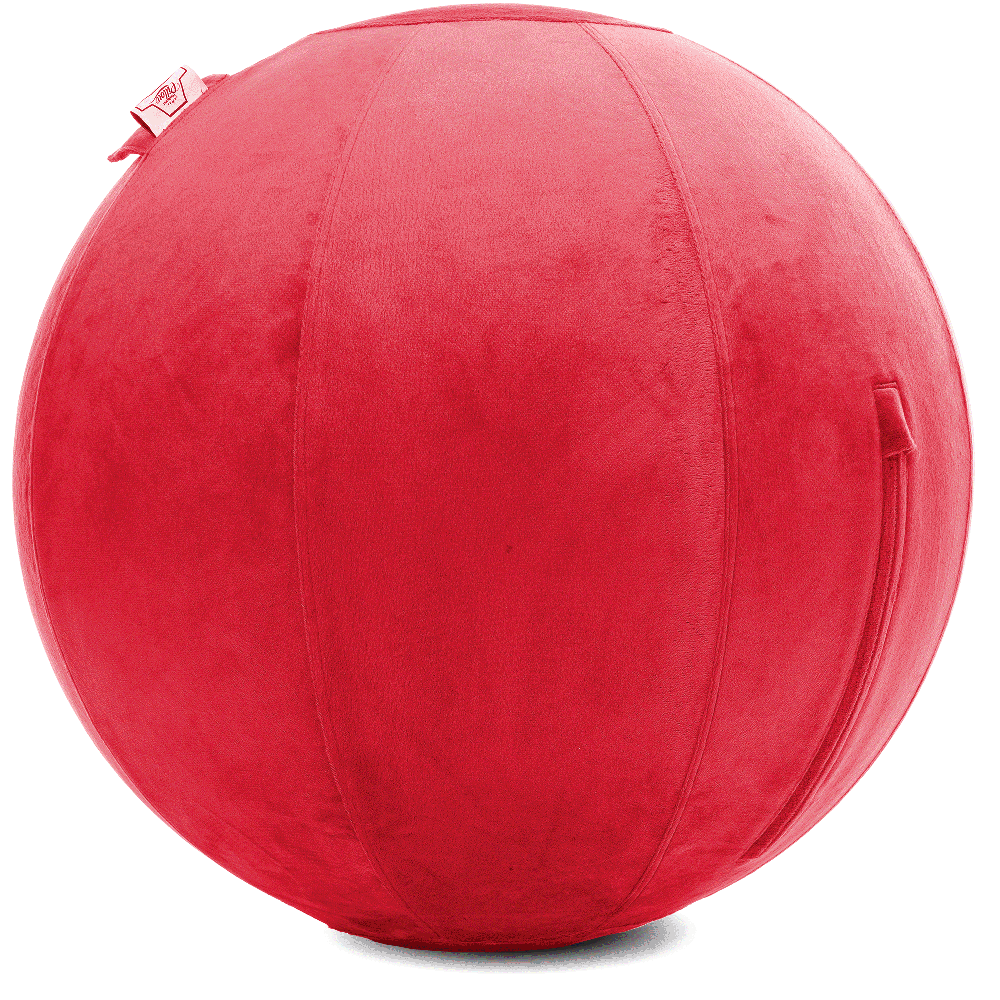 360 - YOGA-75-PBALL-Red-Elect - Husband Pillow