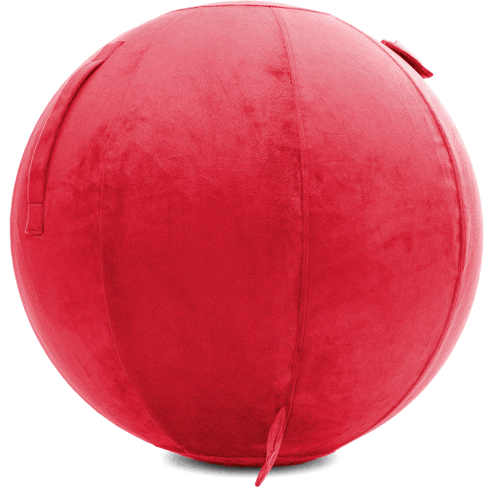 360 - YOGA-75-PBALL-Red-Elect - Husband Pillow