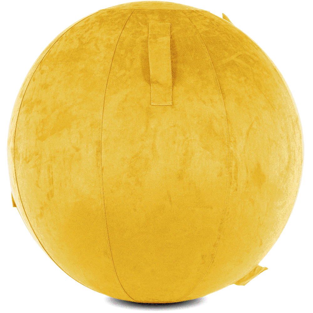 360 - YOGA-85-COWBALL-BYellow-Manual - Husband Pillow