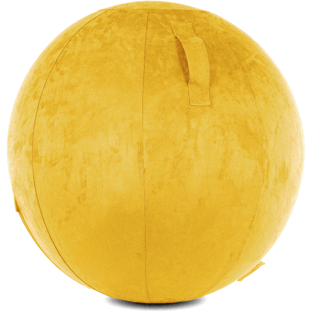 360 - YOGA-85-COWBALL-BYellow-Manual - Husband Pillow