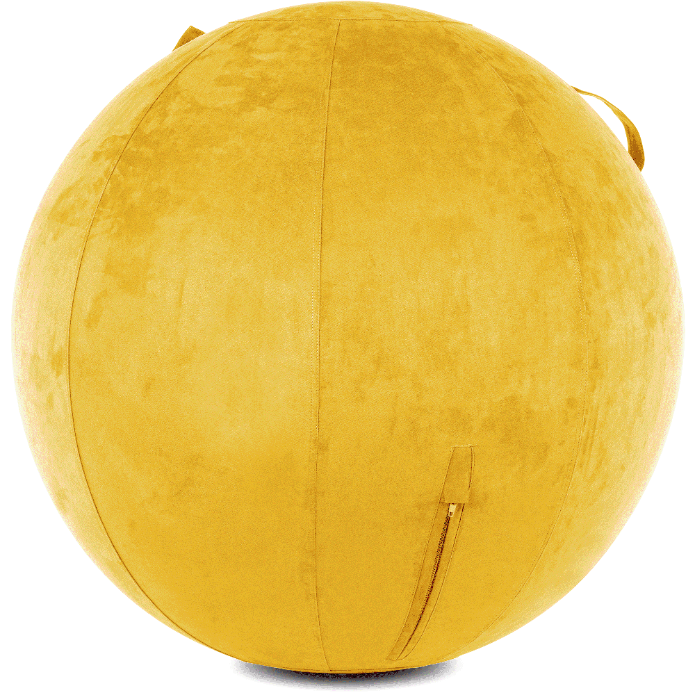 360 - YOGA-85-COWBALL-BYellow-Manual - Husband Pillow