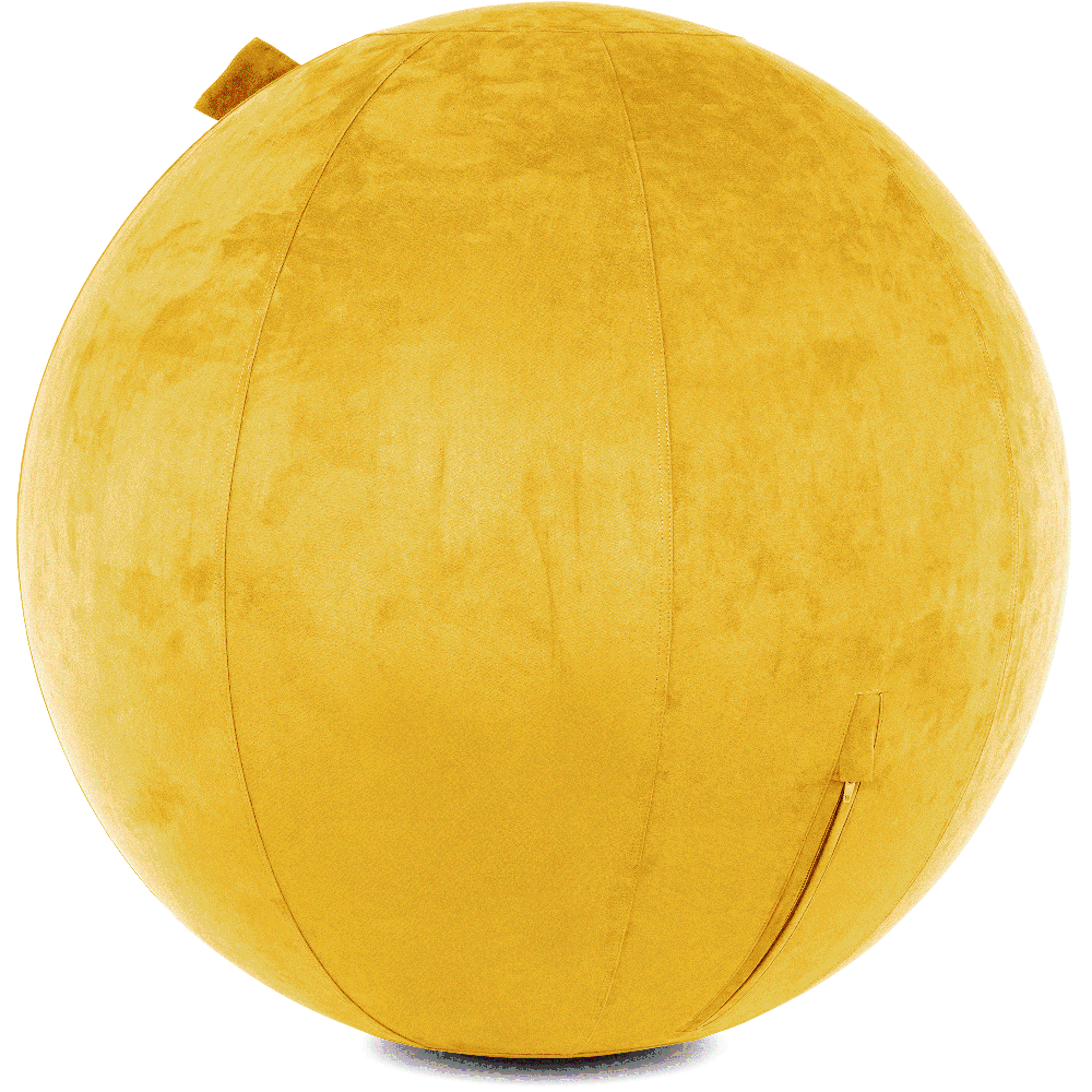 360 - YOGA-85-COWBALL-BYellow-Manual - Husband Pillow