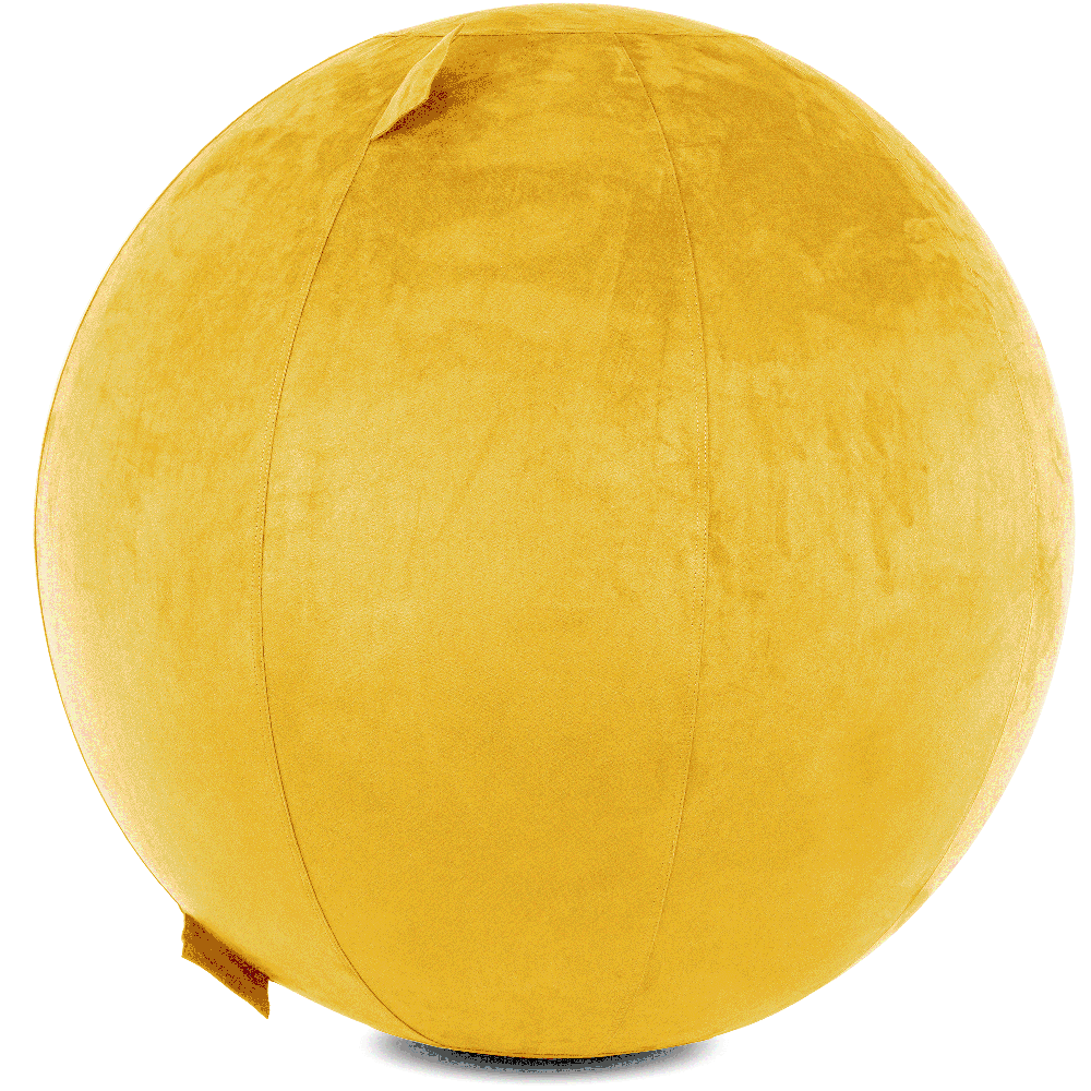 360 - YOGA-85-COWBALL-BYellow-Manual - Husband Pillow