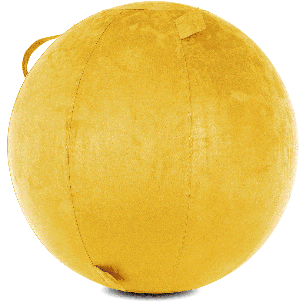 360 - YOGA-85-COWBALL-BYellow-Manual - Husband Pillow