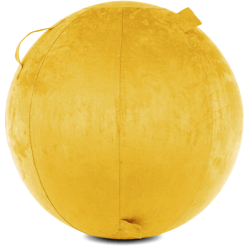 360 - YOGA-85-COWBALL-BYellow-Manual - Husband Pillow