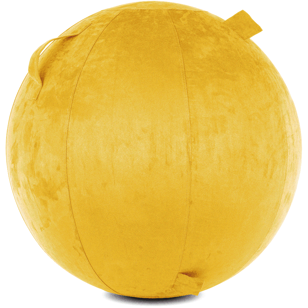 360 - YOGA-85-COWBALL-BYellow-Manual - Husband Pillow