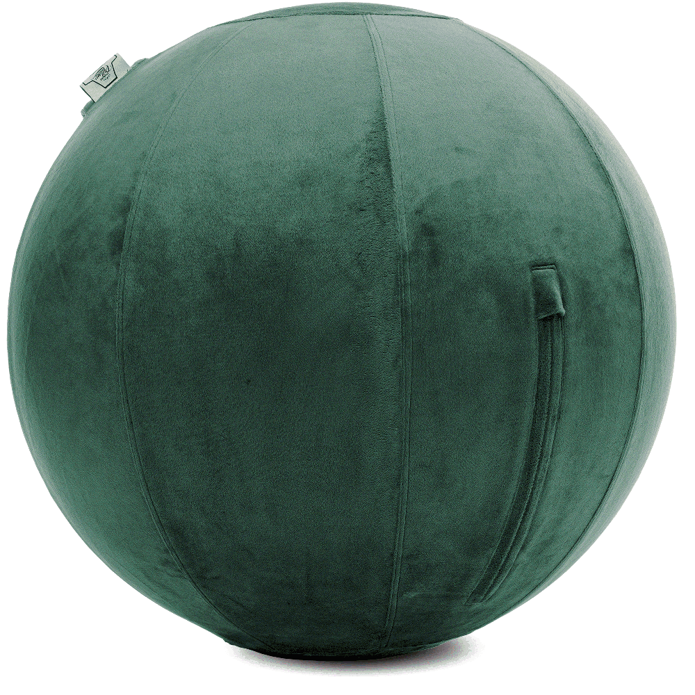 360 - YOGA-85-PBALL-DarkGreen-Manual - Husband Pillow