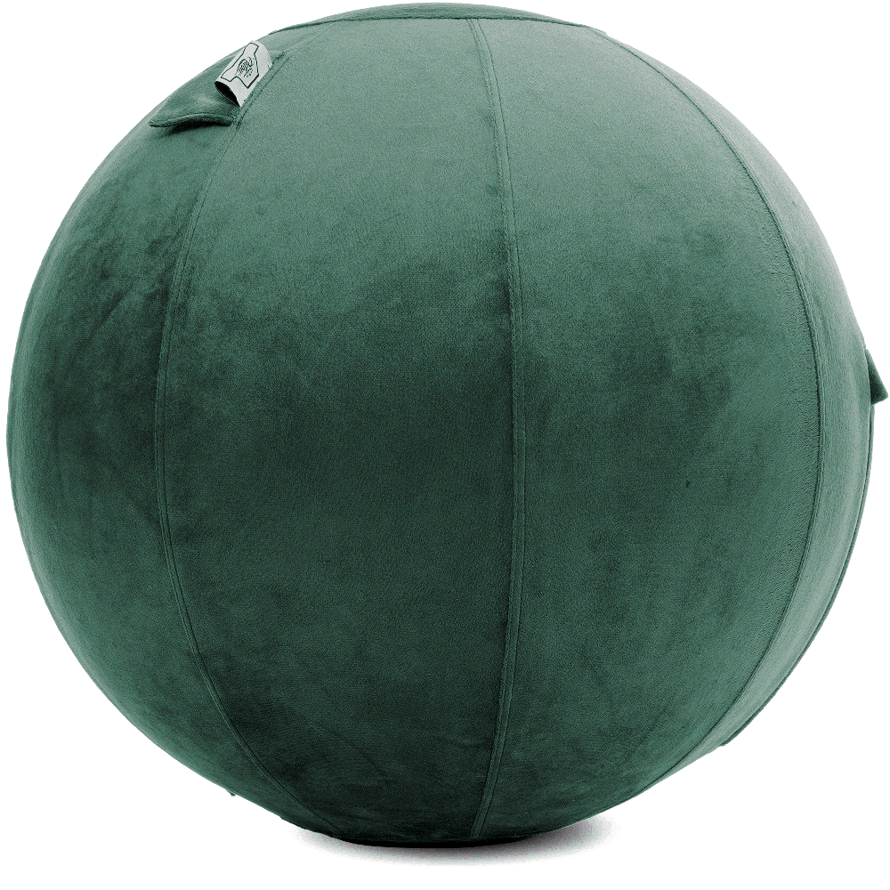 360 - YOGA-85-PBALL-DarkGreen-Manual - Husband Pillow