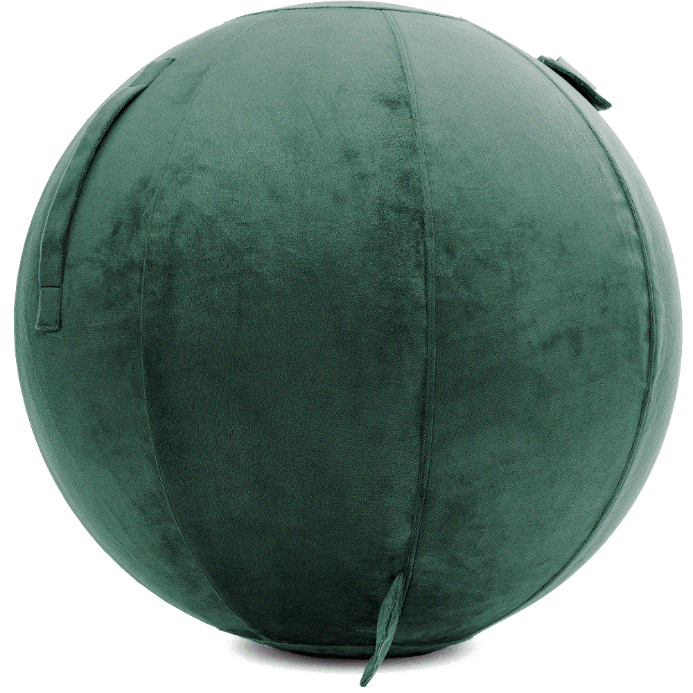 360 - YOGA-85-PBALL-DarkGreen-Manual - Husband Pillow