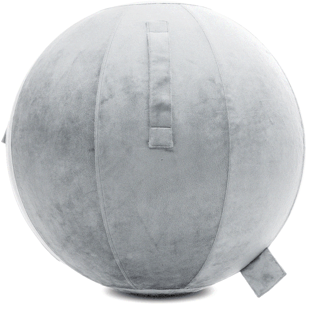 360 - YOGA-85-PBALL-LightGrey-Elect - Husband Pillow