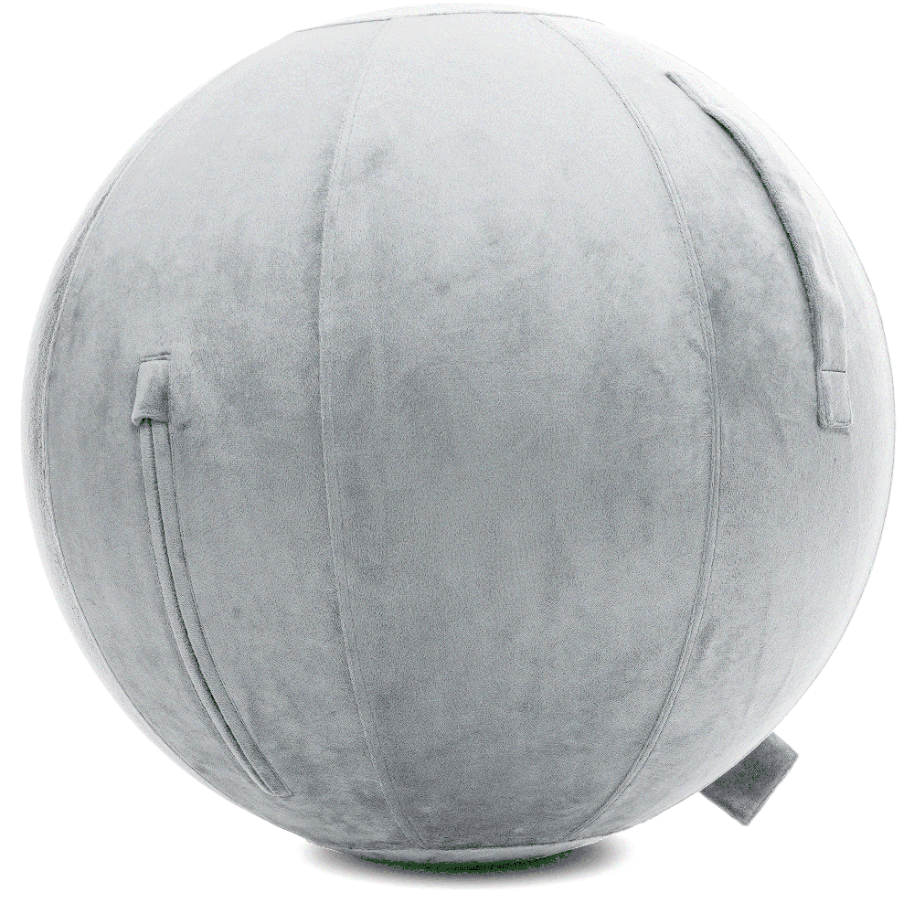 360 - YOGA-85-PBALL-LightGrey-Elect - Husband Pillow