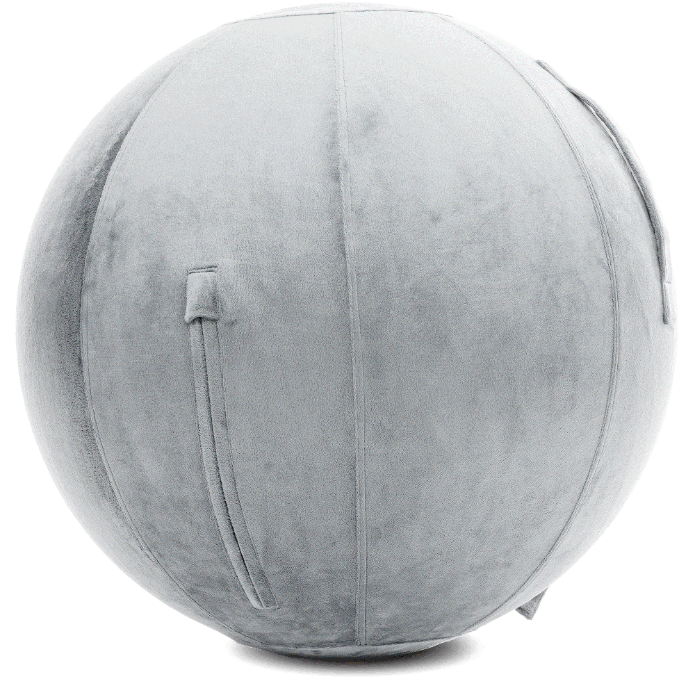 360 - YOGA-85-PBALL-LightGrey-Elect - Husband Pillow