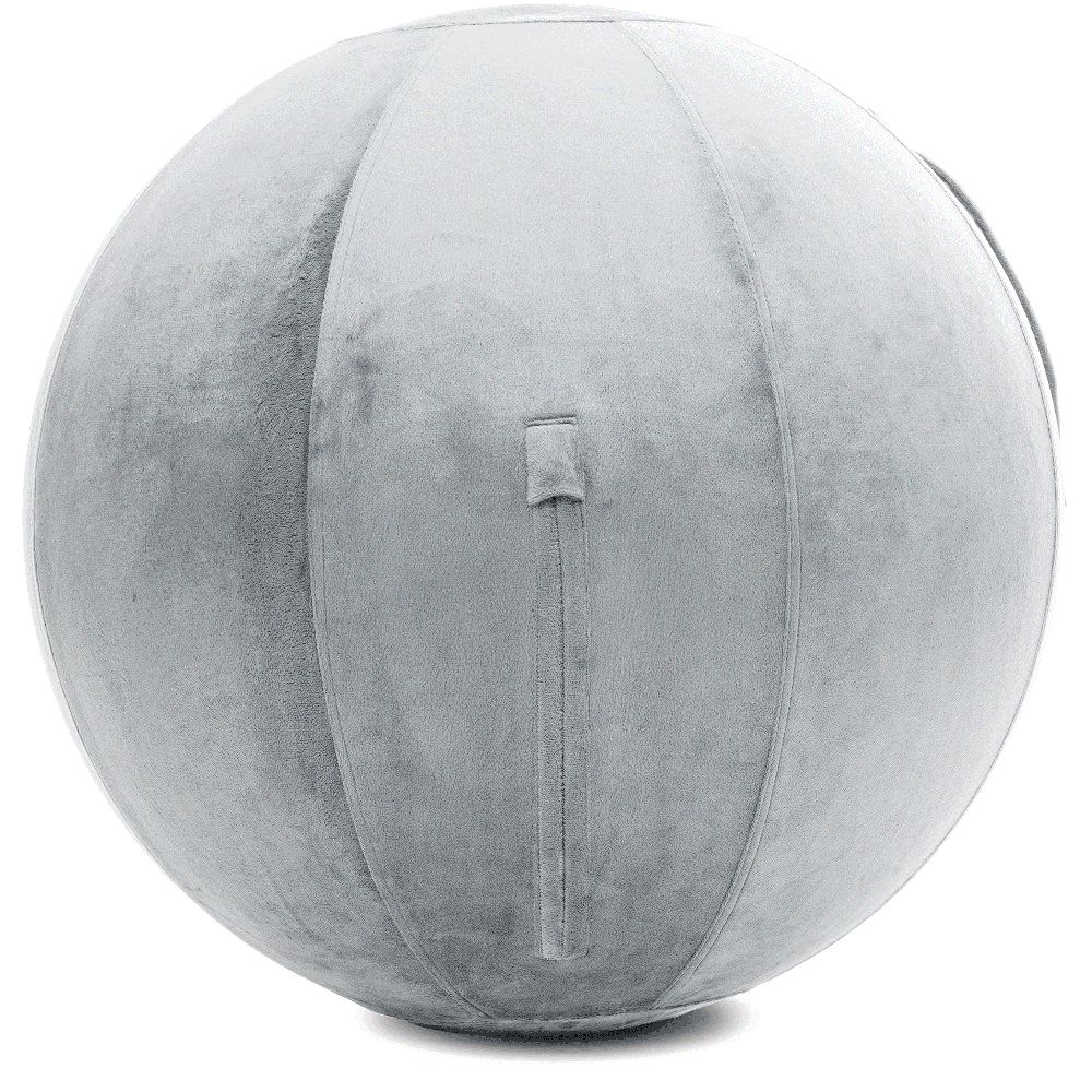 360 - YOGA-85-PBALL-LightGrey-Elect - Husband Pillow