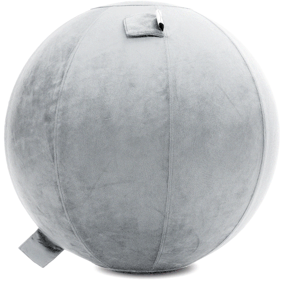 360 - YOGA-85-PBALL-LightGrey-Elect - Husband Pillow