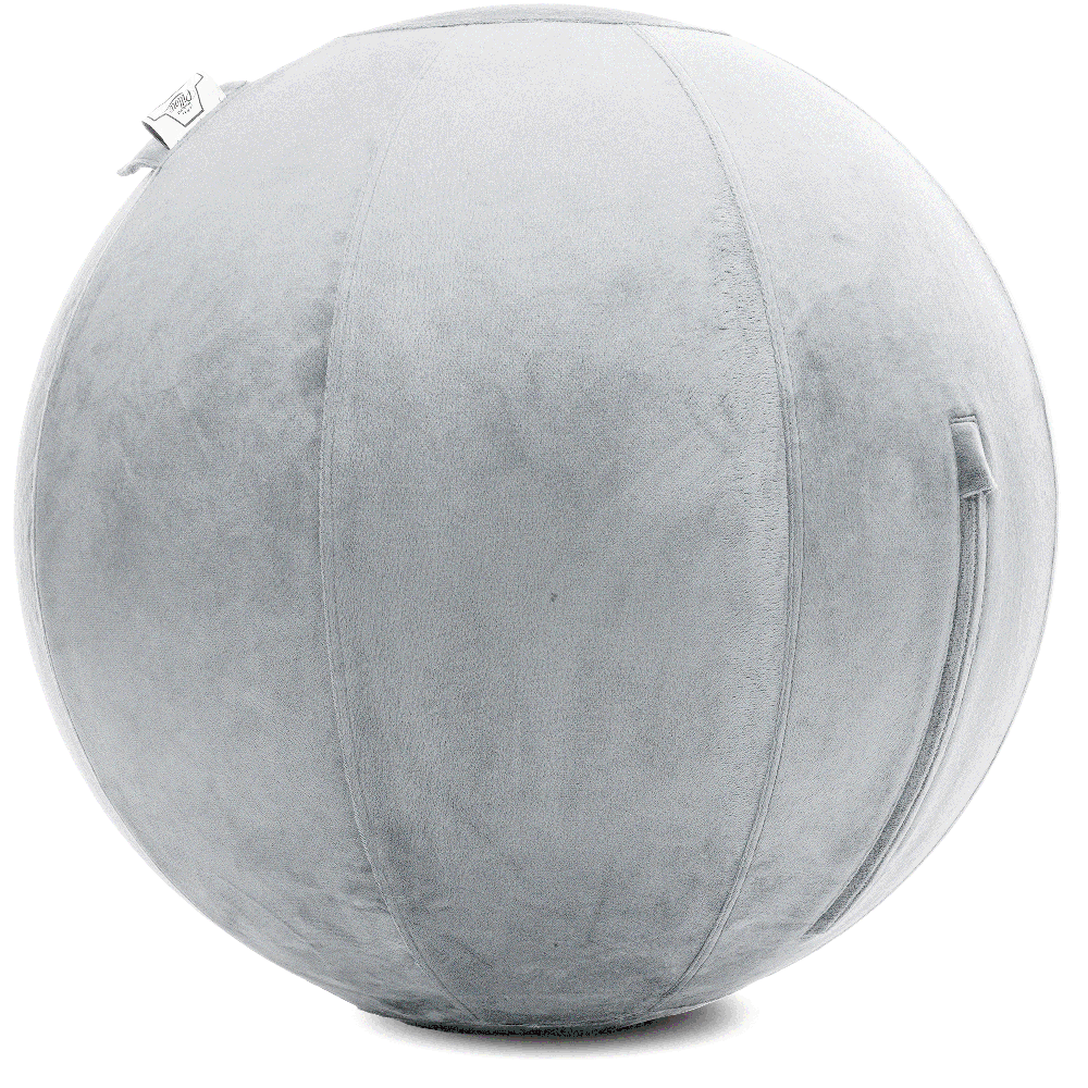 360 - YOGA-85-PBALL-LightGrey-Manual - Husband Pillow