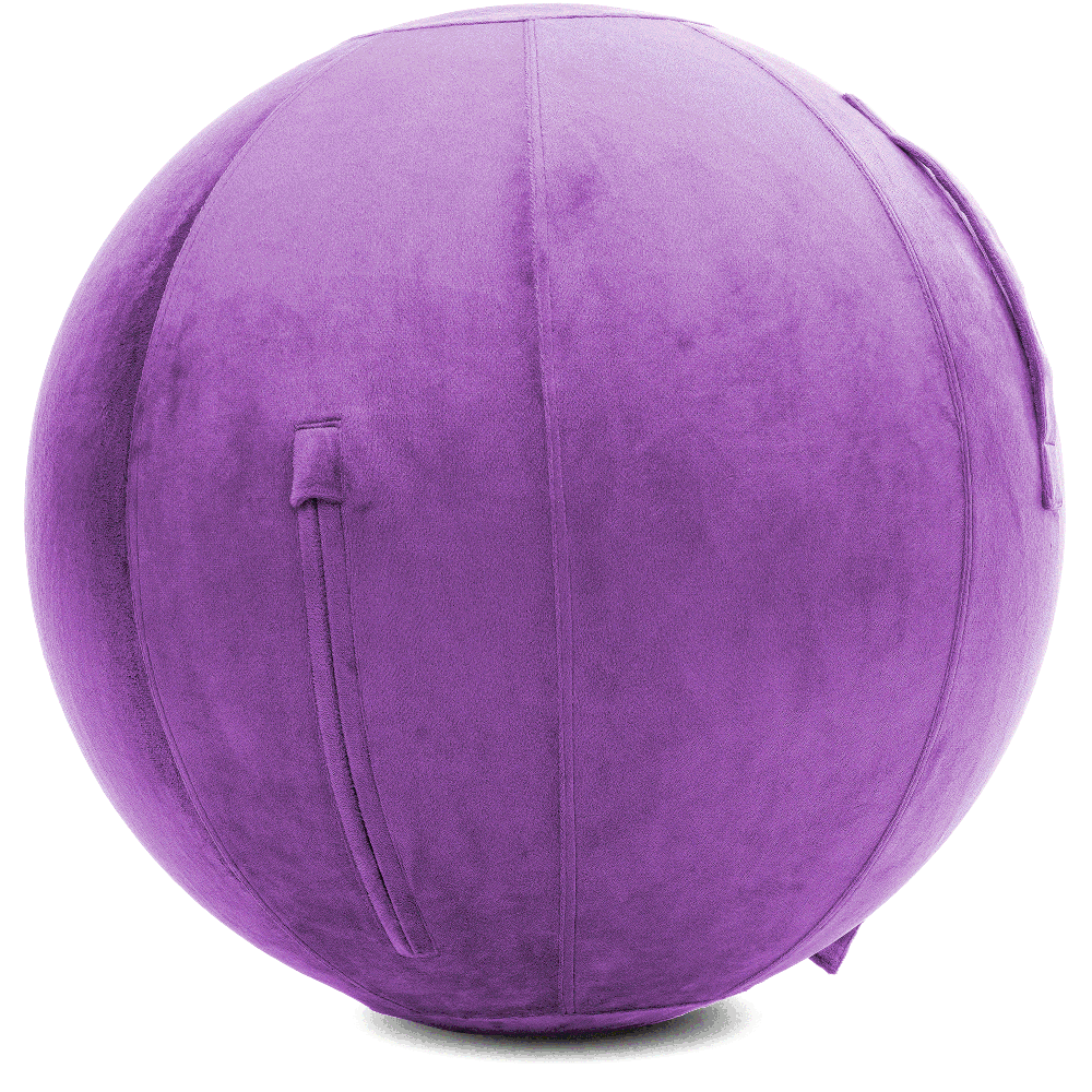 360 - YOGA-85-PBALL-Lt-Purple-Elect - Husband Pillow